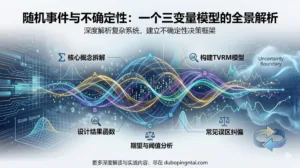 随机事件与不确定性：一个三变量模型的全景解析