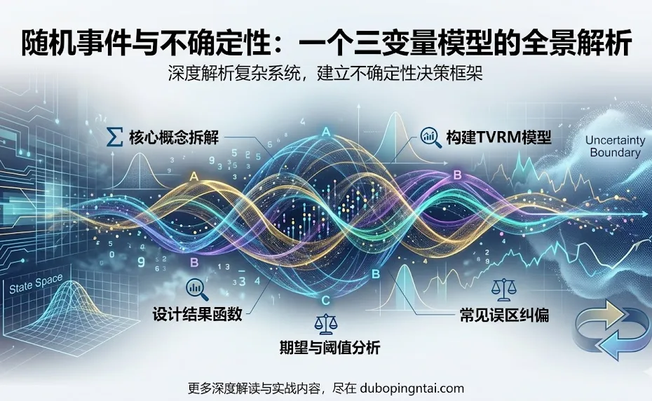 随机事件与不确定性：一个三变量模型的全景解析