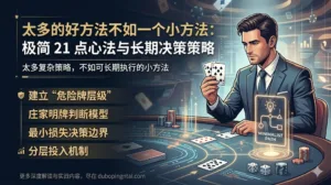 太多的好方法不如一个小方法：极简 21 点心法与长期决策策略