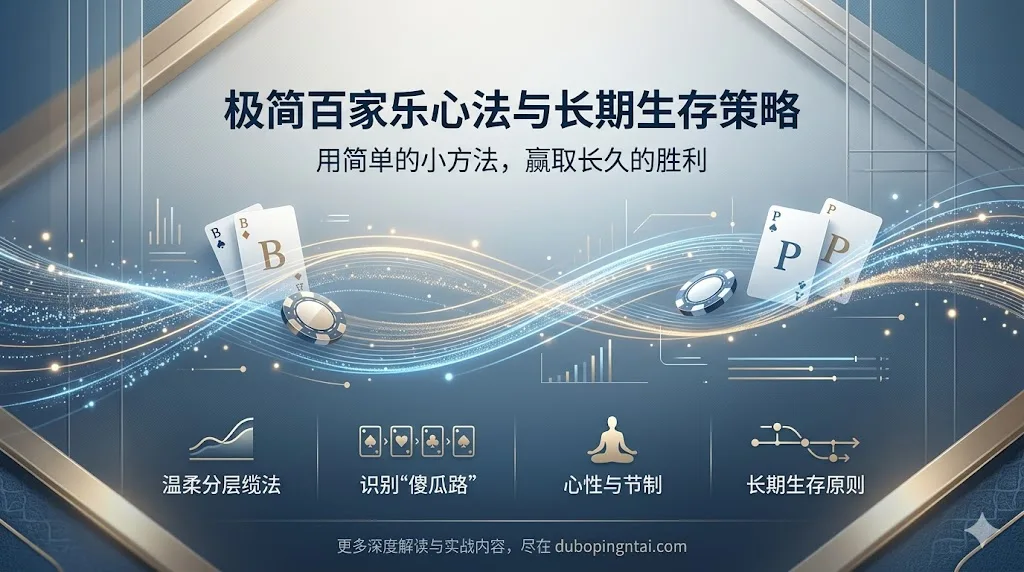 太多的好方法不如一个小方法：极简百家乐心法与长期生存策略