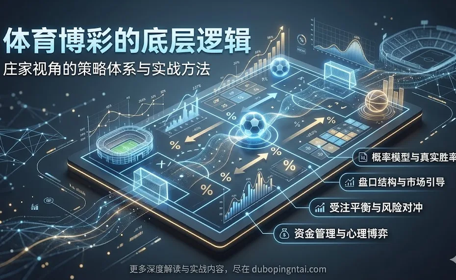 体育博彩的底层逻辑：庄家视角的策略体系与实战方法