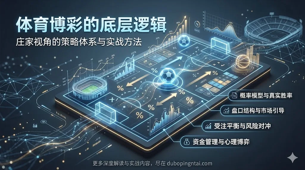 体育博彩的底层逻辑：庄家视角的策略体系与实战方法
