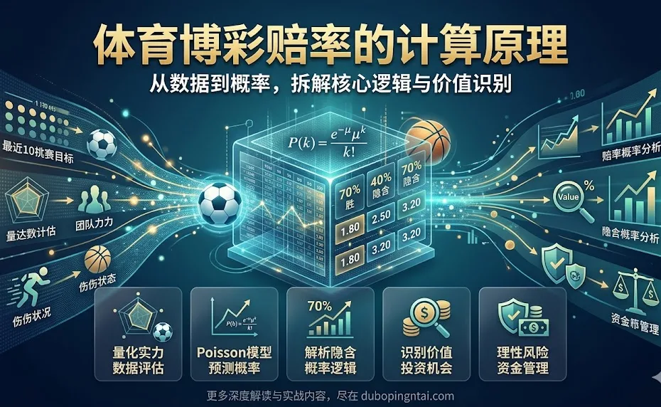 体育博彩赔率的计算原理