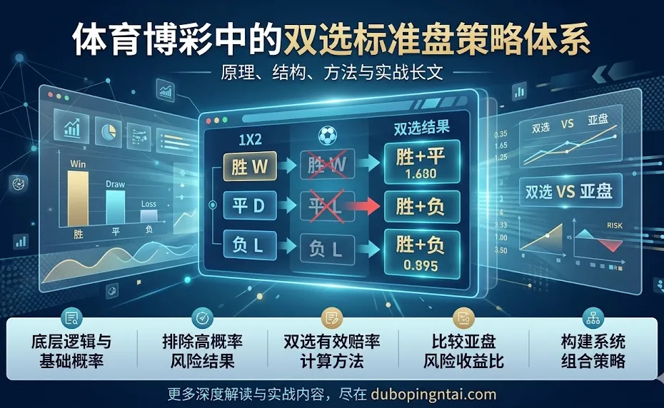 体育博彩中的双选标准盘策略体系：原理、结构、方法与实战长文