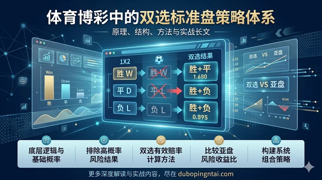 体育博彩中的双选标准盘策略体系：原理、结构、方法与实战长文