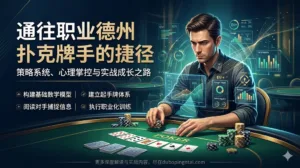 通往职业德州扑克牌手的捷径：策略系统、心理掌控与实战成长之路