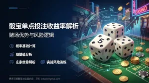 骰宝单点投注收益率解析：赌场优势与风险逻辑