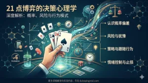 玩 21 点棋牌游戏的决策心理学：概率认知、风险判断与行为模式的深度解析