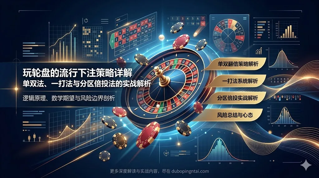 玩轮盘的流行下注策略详解：单双法、一打法与分区倍投法的实战解析