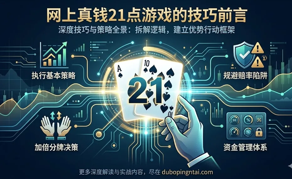 网上真钱21点游戏的技巧