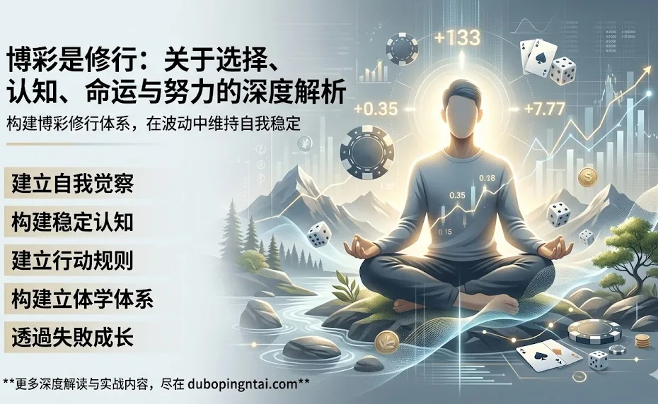 为什么说博彩是修行：关于选择、认知、命运与努力的深度解析