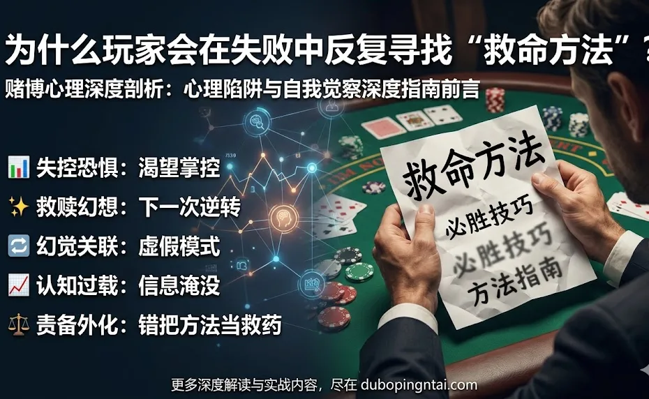 为什么玩家会在失败中反复寻找“救命方法”？——一部关于赌博风险、心理陷阱与自我觉察的深度长文