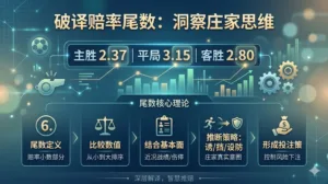 我是如何看庄家开的盘口赔率的｜从竞技逻辑到庄家思维的全解析