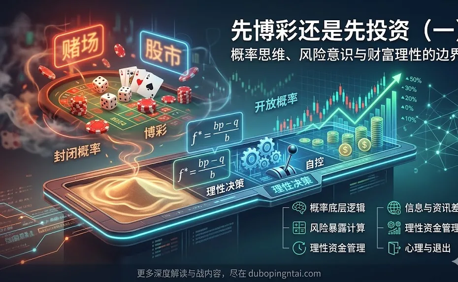 先博彩还是先投资（一）：概率思维、风险意识与财富理性的边界
