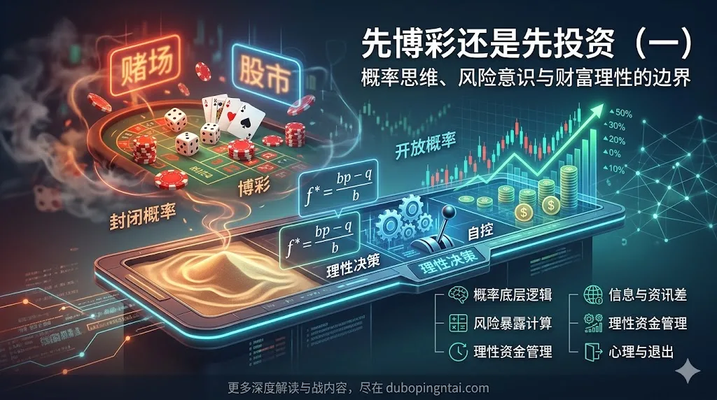 先博彩还是先投资（一）：概率思维、风险意识与财富理性的边界