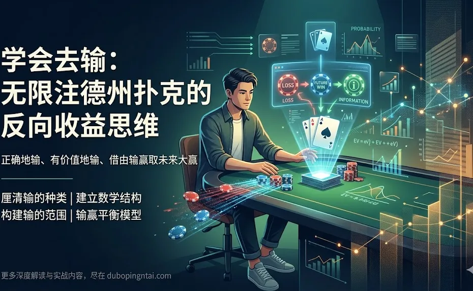 学会去输：无限注德州扑克的反向收益思维