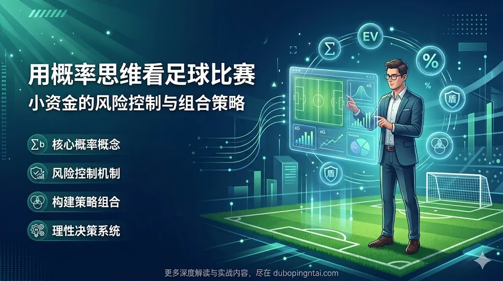 用概率思维看足球比赛：小资金的风险控制与组合策略