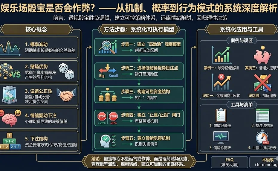 娱乐场骰宝是否会作弊？——从机制、概率到行为模式的系统深度解析