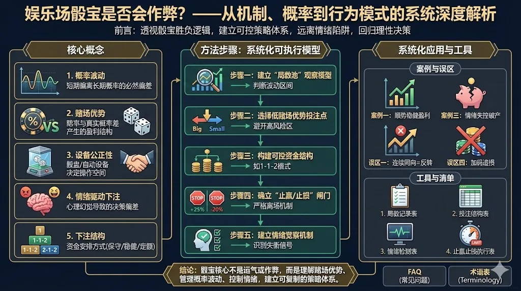 娱乐场骰宝是否会作弊？——从机制、概率到行为模式的系统深度解析