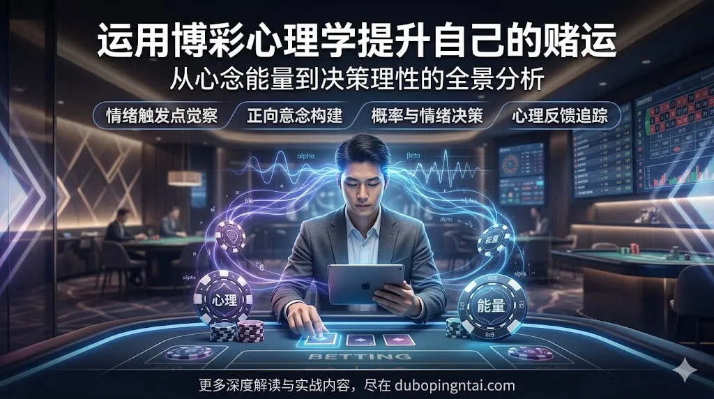 运用博彩心理学提升自己的赌运：从心念能量到决策理性的全景分析