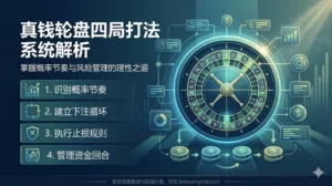 在线普通真钱轮盘四局打法——从概率节奏到风险管理的系统解析