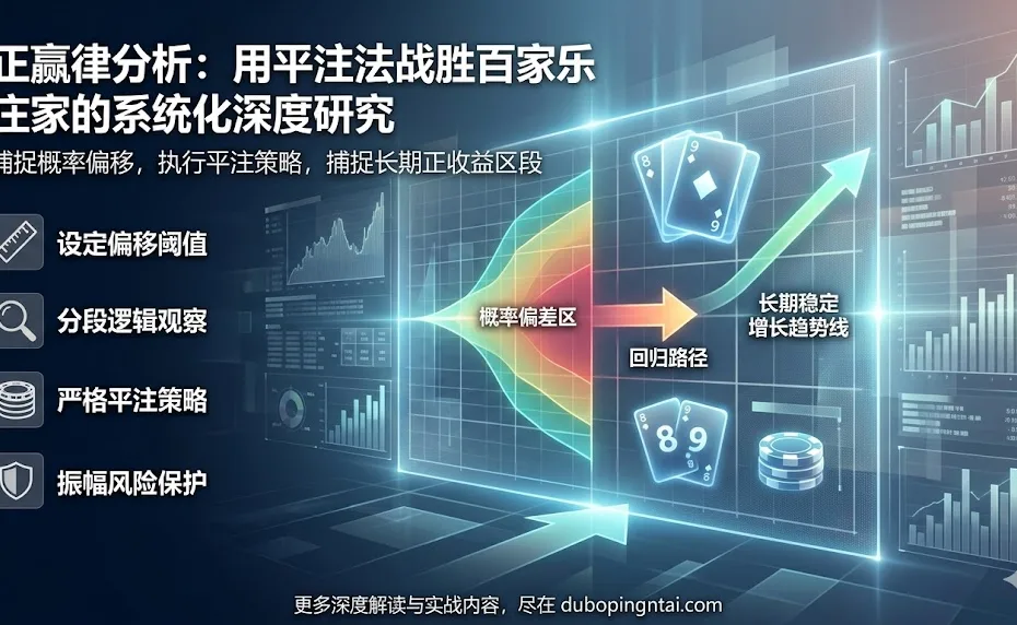 正赢律分析：用平注法战胜百家乐庄家的系统化深度研究