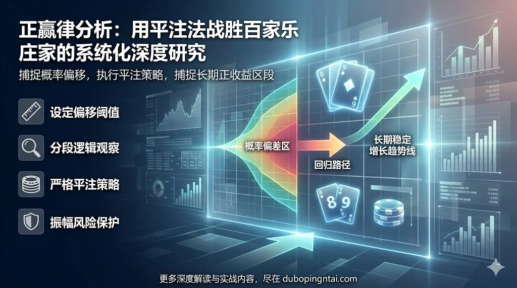 正赢律分析：用平注法战胜百家乐庄家的系统化深度研究