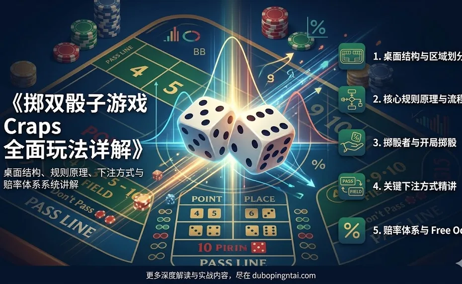 掷双骰子游戏 Craps 全面玩法详解