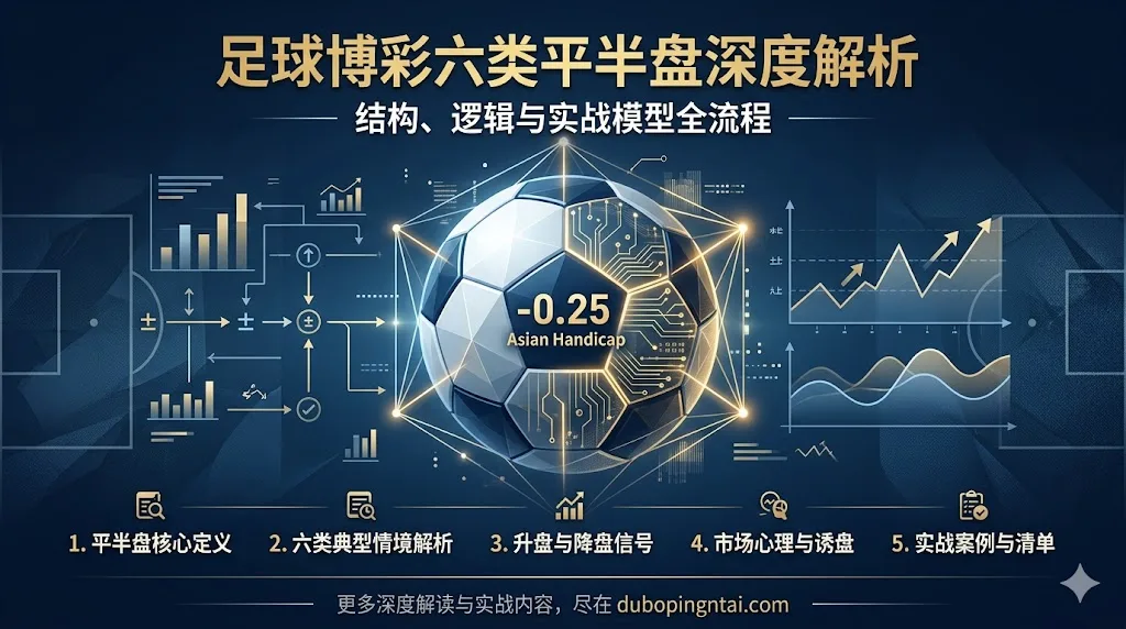 足球博彩六类平半盘深度解析：结构、逻辑与实战模型全流程