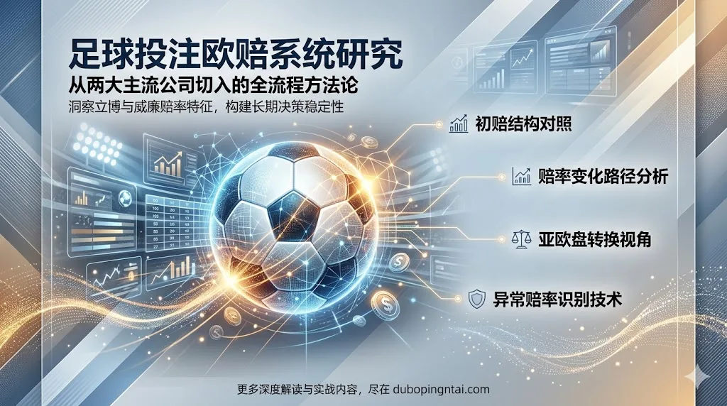 足球投注欧赔系统研究：从两大主流公司切入的全流程方法论
