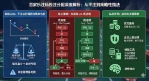 百家乐注码投注分配深度解析：从平注到策略性缆法的博弈智慧