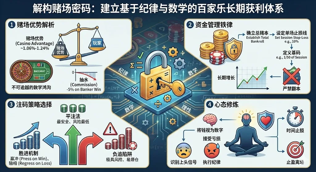解构赌场密码：建立基于纪律与数学的百家乐长期获利体系