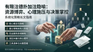 5人德州扑克实战技巧的策略隐喻：在多方竞争环境中做出高质量决策的心理与行为模型