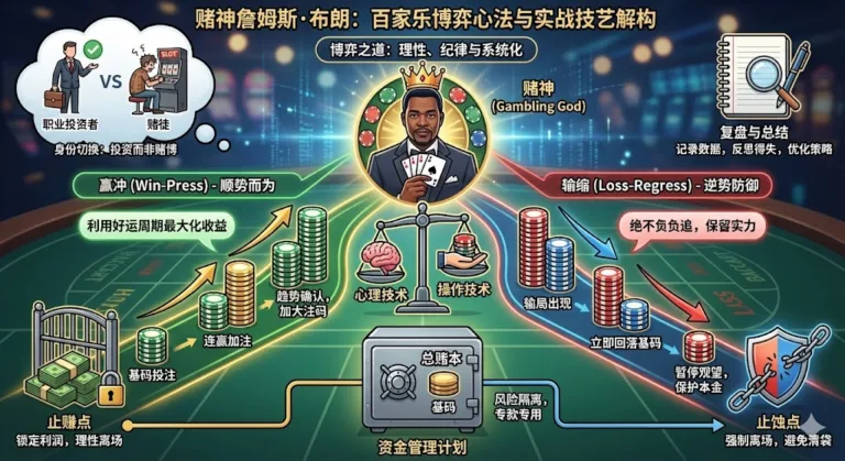 对话“百家乐教父”詹姆斯·布朗：解构顶级玩家的博弈心法与实战技艺