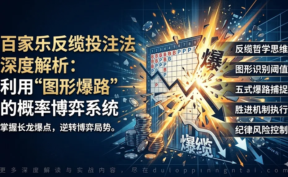 百家乐反缆投注法深度解析：利用“图形爆路”的概率博弈系统