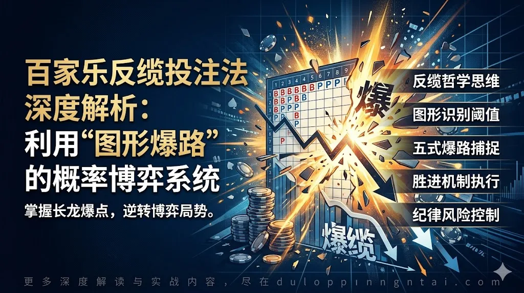 百家乐反缆投注法深度解析：利用“图形爆路”的概率博弈系统