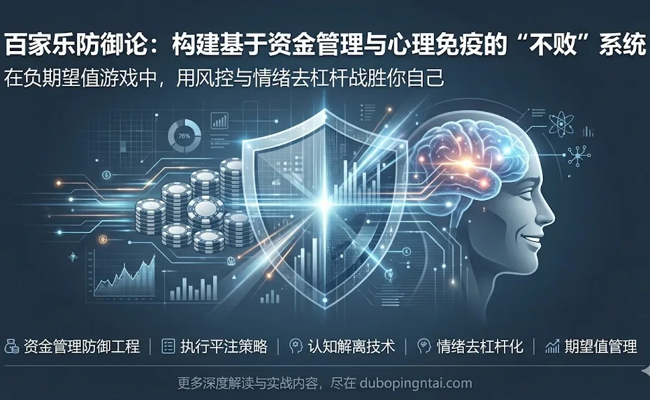 百家乐防御论：构建基于资金管理与心理免疫的“不败”系统