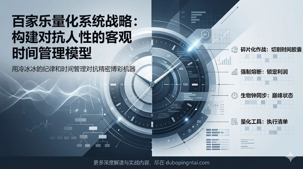 百家乐量化系统战略：构建对抗人性的客观时间管理模型