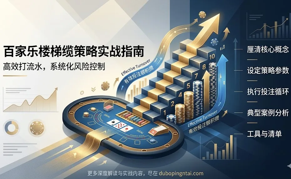 百家乐玩家实战指南：利用楼梯缆策略高效打流水的操作体系