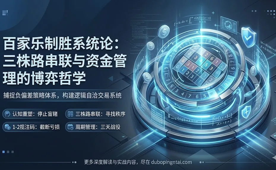 百家乐制胜系统论：三株路串联与资金管理的博弈哲学