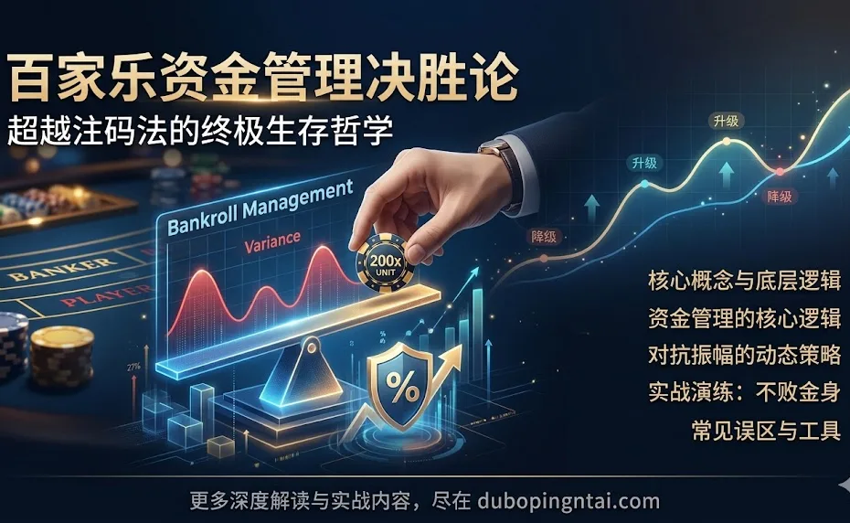 百家乐资金管理决胜论：超越注码法的终极生存哲学