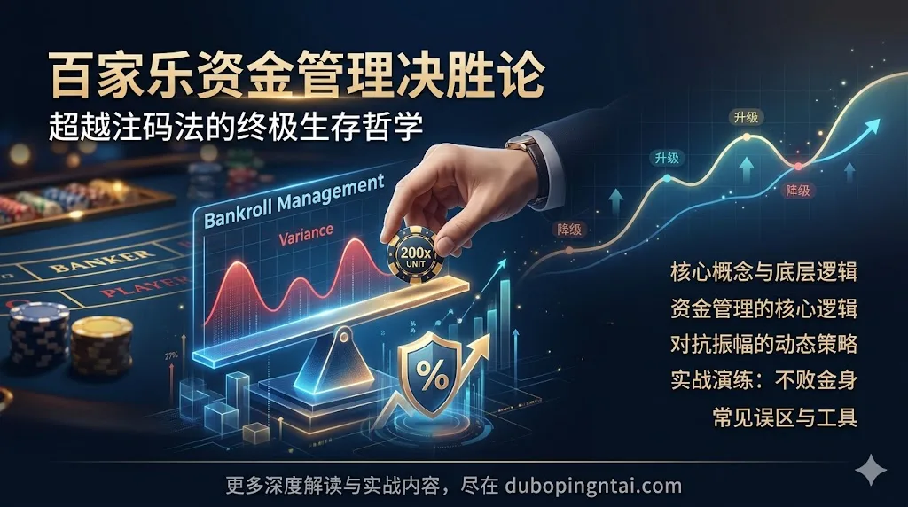 百家乐资金管理决胜论：超越注码法的终极生存哲学