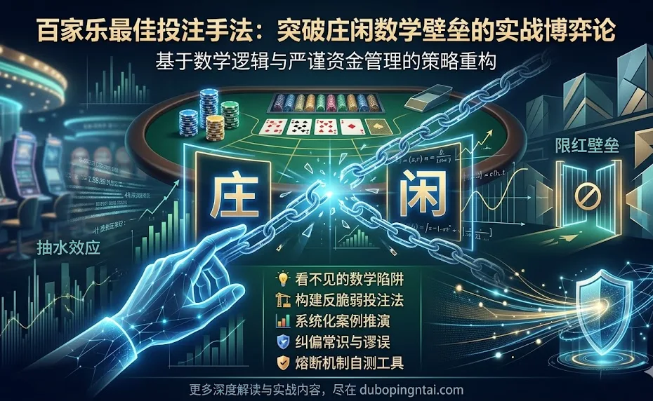 百家乐最佳投注手法：突破庄闲数学壁垒的实战博弈论