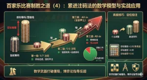 百家乐比赛制胜之道（4）：累进注码法的数学模型与实战应用