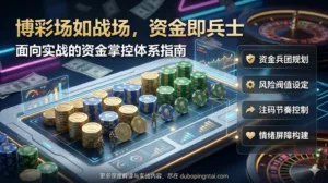 博彩场如战场，资金就是你的兵士：一套面向实战的资金掌控长文指南