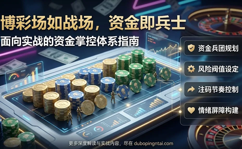 博彩场如战场，资金就是你的兵士：一套面向实战的资金掌控长文指南