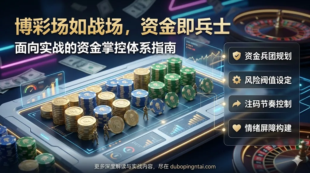 博彩场如战场，资金就是你的兵士：一套面向实战的资金掌控长文指南