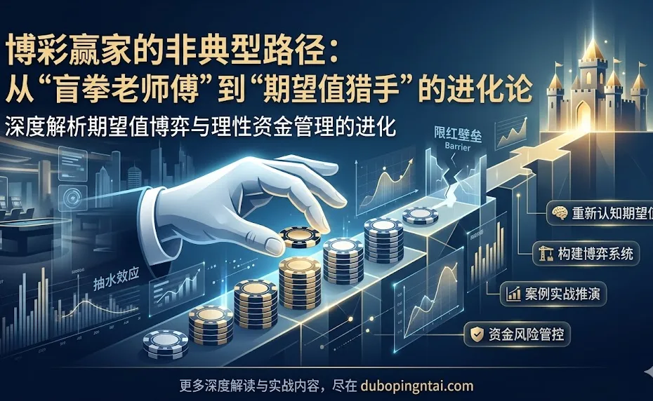 博彩赢家的非典型路径：从“盲拳老师傅”到“期望值猎手”的进化论