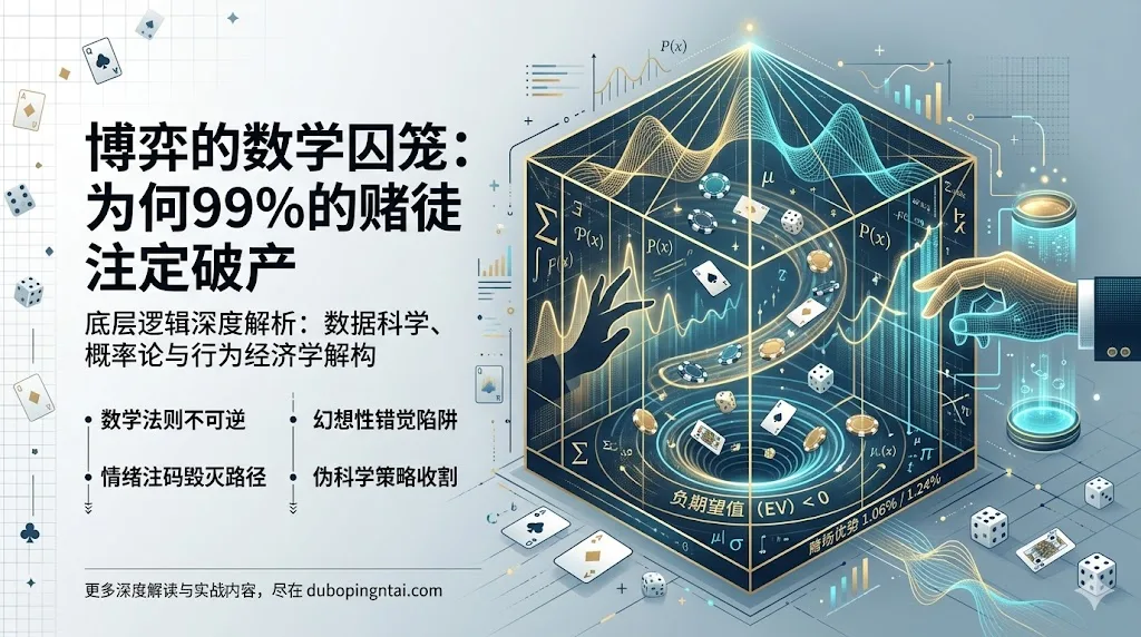 博弈的数学囚笼：为何99%的赌徒注定破产的底层逻辑深度解析