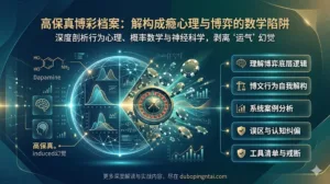 穿透博彩迷雾：构建反脆弱的信息筛选与决策体系